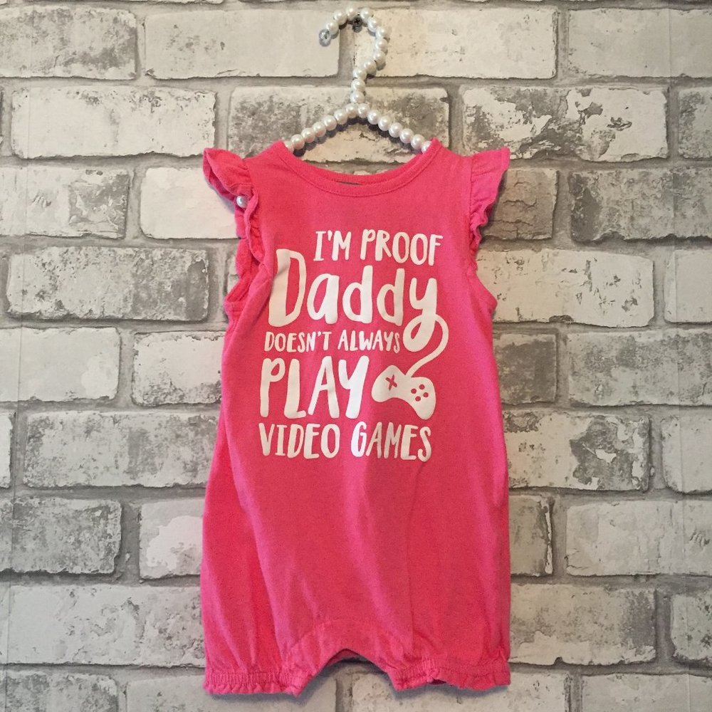 Instant Message Baby Girl Onesie Size Newborn